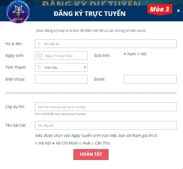 Thần tượng Bolero công bố tuyển sinh mùa 3 - Ảnh 1.