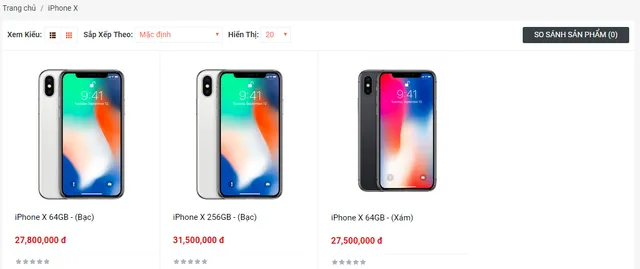 Đối phó với hàng chính hãng, iPhone X xách tay giảm giá sâu - Ảnh 1.