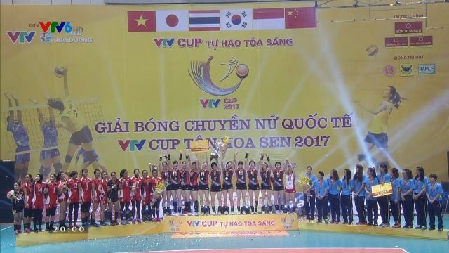 Các giải thưởng cá nhân và tập thể tại giải bóng chuyền nữ Quốc tế VTV Cup Tôn Hoa Sen 2017 - Ảnh 9.