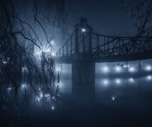 Thị trấn Opole, Ba Lan đẹp huyền ảo về đêm trong sương mù - Ảnh 4.