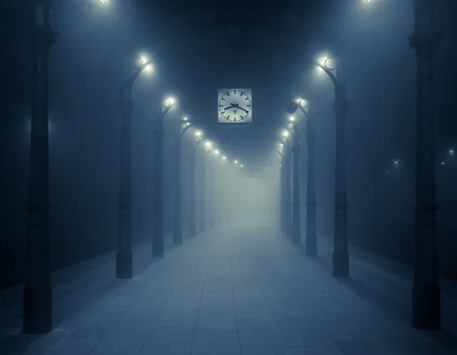 Thị trấn Opole, Ba Lan đẹp huyền ảo về đêm trong sương mù - Ảnh 3.