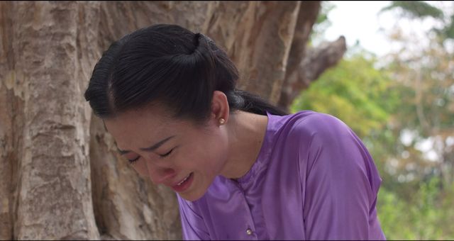 Phim Mộng phù hoa - Tập 1: Ba Trang đau đớn chịu cảnh tang cha khi mới lên 10 - Ảnh 3.