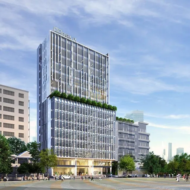 Cách sân bay 2 phút- Văn phòng Park IX chính thức cất nóc - Ảnh 2.