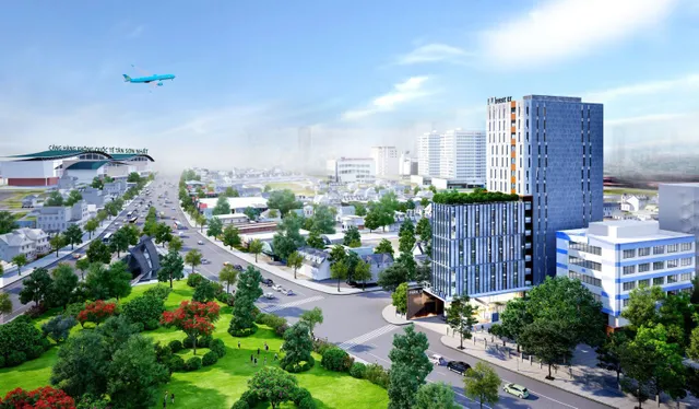 Cách sân bay 2 phút- Văn phòng Park IX chính thức cất nóc - Ảnh 4.