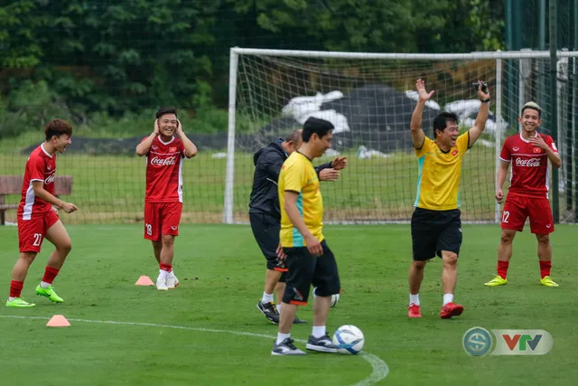 ĐTQG Việt Nam tập buổi đầu tiên chuẩn bị cho AFF Cup 2018 - Ảnh 14.