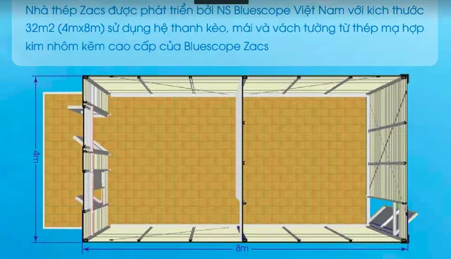 Công ty TNHH NS BlueScope Lysaght Việt Nam trao tặng 3 căn nhà thép Zacs cho Quỹ Tấm lòng Việt - Ảnh 3.