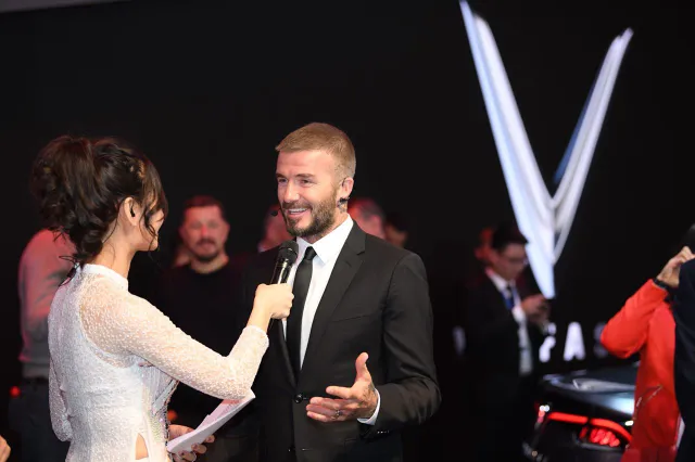 David Beckham đẹp trai khó cưỡng tại buổi ra mắt xe của Vinfast - Ảnh 6.