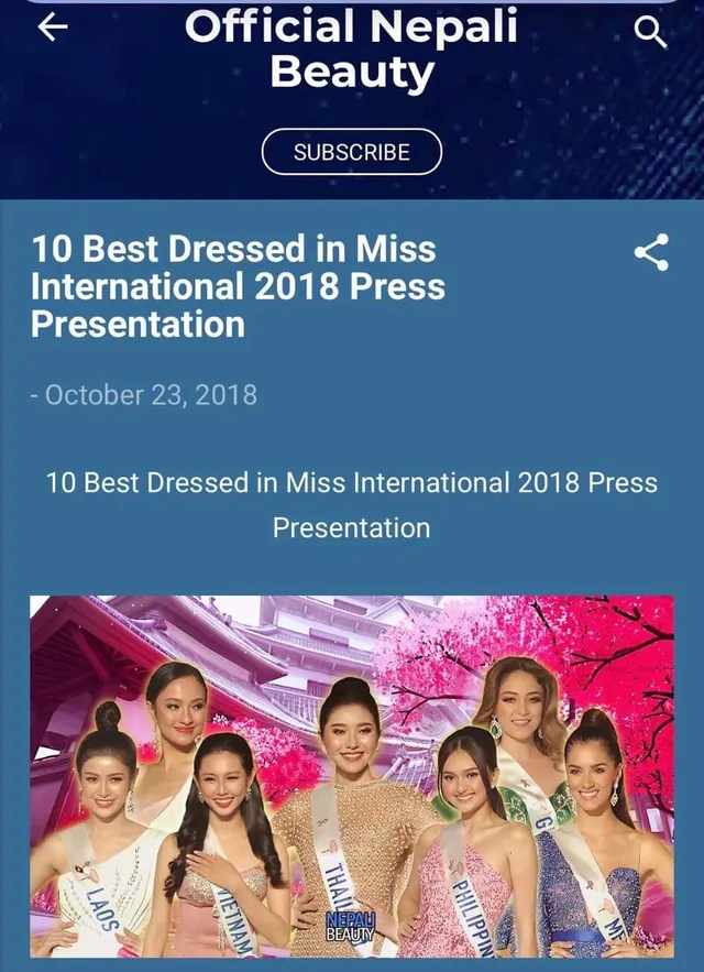 Mới đến Miss International 2018, Thùy Tiên đã liên tiếp ghi điểm - Ảnh 2.