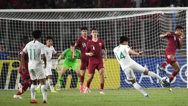 Lịch thi đấu và trực tiếp U19 châu Á 2018 ngày 24/10: U19 Indonesia - U19 UAE, U19 Qatar - U19 Đài Bắc Trung Hoa - Ảnh 1.