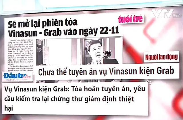 Vụ Vinasun kiện Grab vẫn chưa thể tuyên án - Ảnh 1.