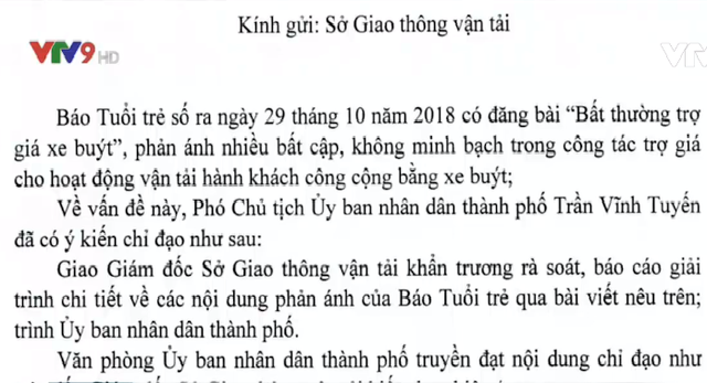 TP.HCM: Công văn xin tăng tiền trợ giá xe bus 2018 tiếp tục bị trả lại - Ảnh 1.