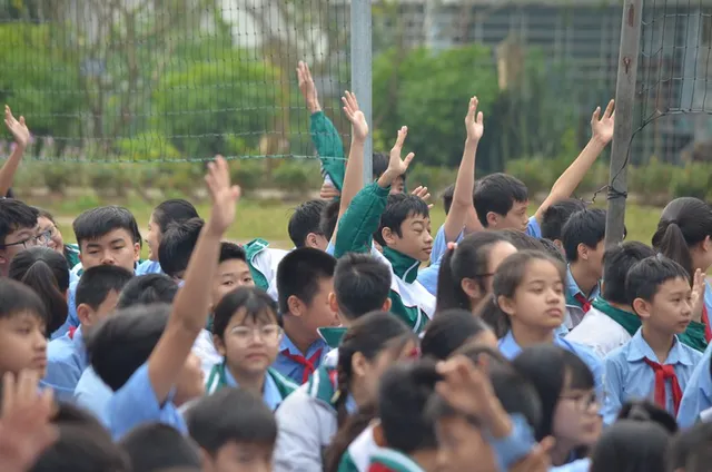 Học sinh Lào Cai hào hứng với cuộc thi làm phim ngắn về phòng chống tác hại của thuốc lá - Ảnh 4.