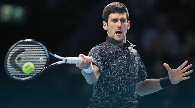 Novak Djokovic lần thứ 7 vào chung kết ATP Finals - Ảnh 1.