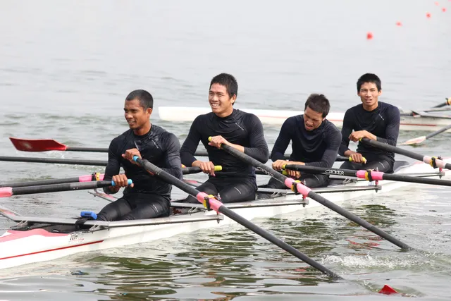 Môn Rowing Đại hội TTTQ 2018: Hà Nội nhất toàn đoàn - Ảnh 1.