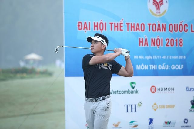 Chủ nhà Hà Nội giành trọn 4 HCV  môn Golf tại Đại hội TTTQ 2018 - Ảnh 1.