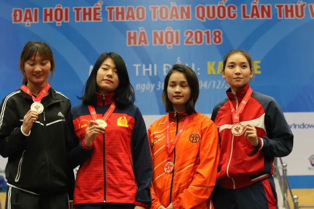 Karatedo Đại hội TTTQ 2018: Các nhà vô địch khẳng định sức mạnh - Ảnh 1.