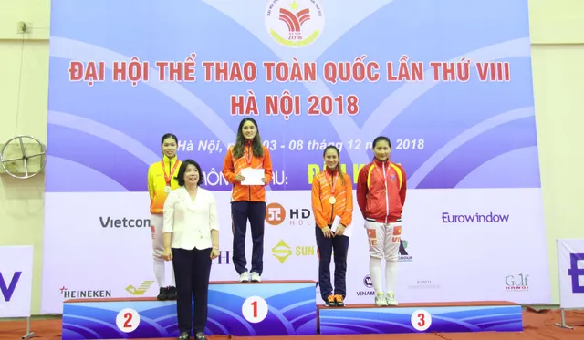 Đại hội TTTQ 2018: TP.HCM giành trọn bộ huy chương kiếm ba cạnh - Ảnh 2.