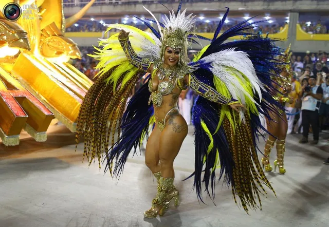 Tưng bừng lễ hội Carnival tại Brazil - Ảnh 4.