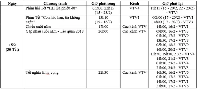 Điểm nhấn các chương trình đặc biệt ngày 30 Tết trên sóng VTV - Ảnh 4.