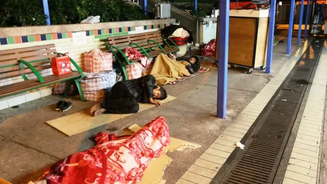Số người vô gia cư tại Hong Kong (Trung Quốc) tiếp tục gia tăng - Ảnh 1. Số người vô gia cư tại Hong Kong (Trung Quốc) tiếp tục gia tăng - Ảnh 1.