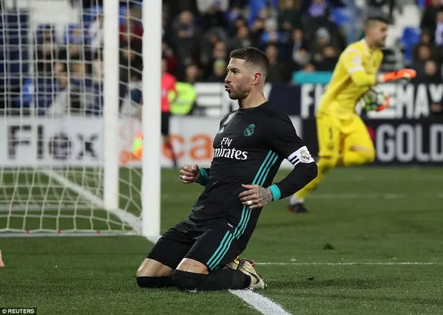 Ngược dòng thắng Leganes, Real Madrid còn kém Barcelona 14 điểm - Ảnh 2.