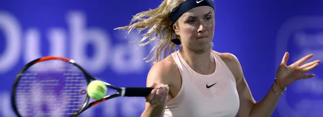 Quần vợt Dubai Championships: Svitolina đi tiếp, Ostapenko bị loại - Ảnh 1.