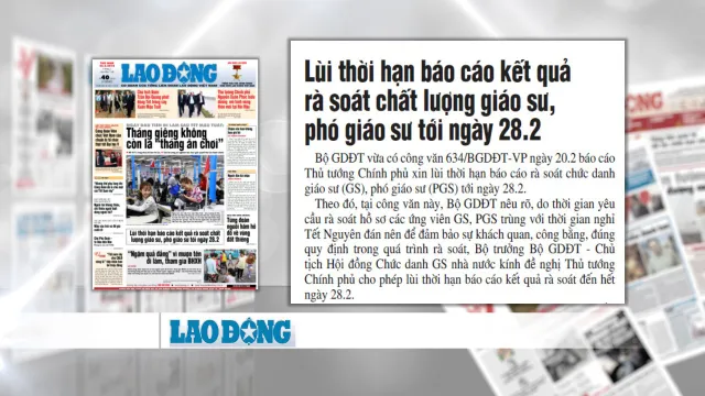 Rà soát chất lượng ứng viên chức danh GS, PGS: Cần câu trả lời minh bạch! - Ảnh 1.