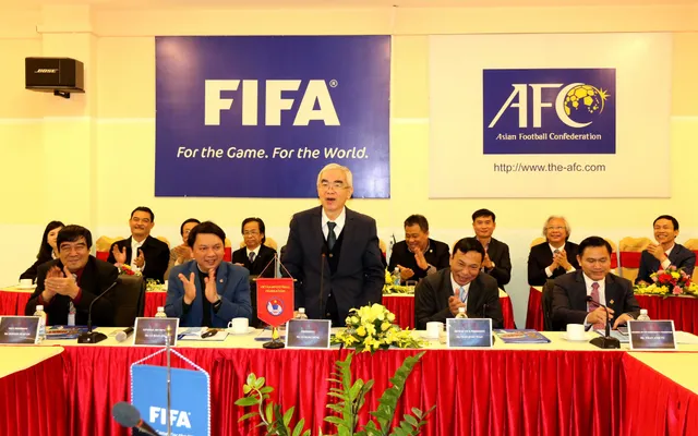 Ảnh: Chủ tịch FIFA Gianni Infantino trong chuyến thăm và làm việc tại Việt Nam - Ảnh 11.