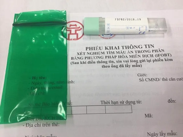 Người dân Hà Nội được tầm soát ung thư đại trực tràng miễn phí - Ảnh 1.