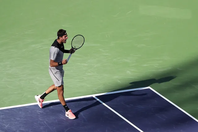 Thắng kịch tính Federer, Del Potro vô địch Indian Wells 2018 - Ảnh 3.