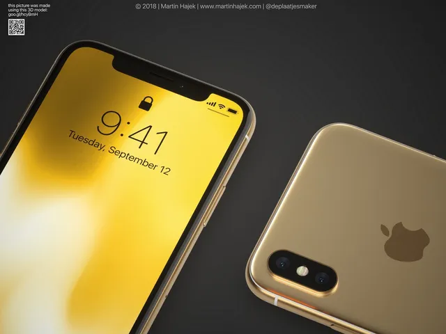 Đã con mắt với phiên bản iPhone X màu vàng - Ảnh 3.