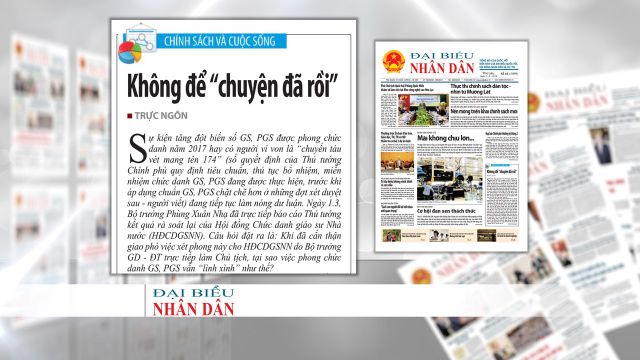 Rà soát việc phong GS, PGS: Không để “chuyện đã rồi” - Ảnh 3.