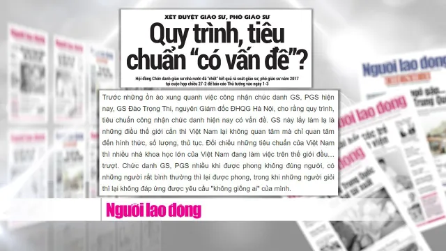 Rà soát việc phong GS, PGS: Không để “chuyện đã rồi” - Ảnh 4.