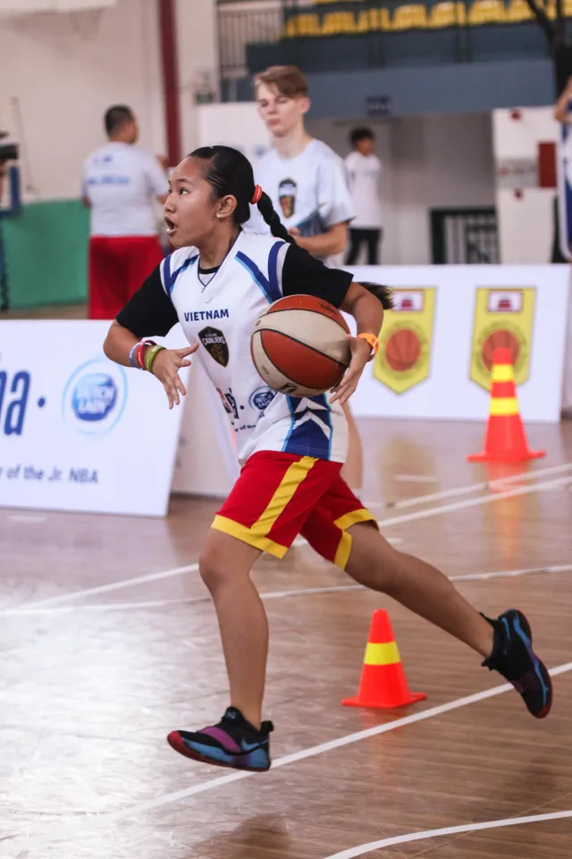 Hơn 1000 bạn nhỏ tham gia Jr.NBA 2018 tại TP Hồ Chí Minh - Ảnh 2.