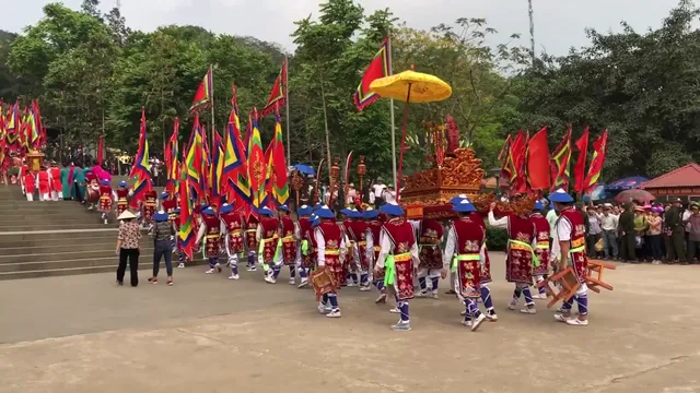 Trực tiếp Bản tin Thế hệ số: Trải nghiệm văn hóa dân gian tại lễ hội Đền Hùng 2018 - Ảnh 1.