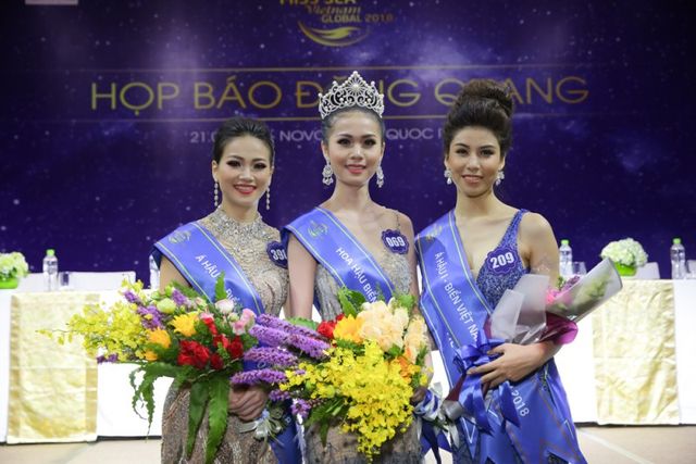 Top 3 Hoa hậu biển Việt Nam Toàn Cầu 2018 hội tụ đêm Gala Dinner RIORI Quantum Leap - Ảnh 1.