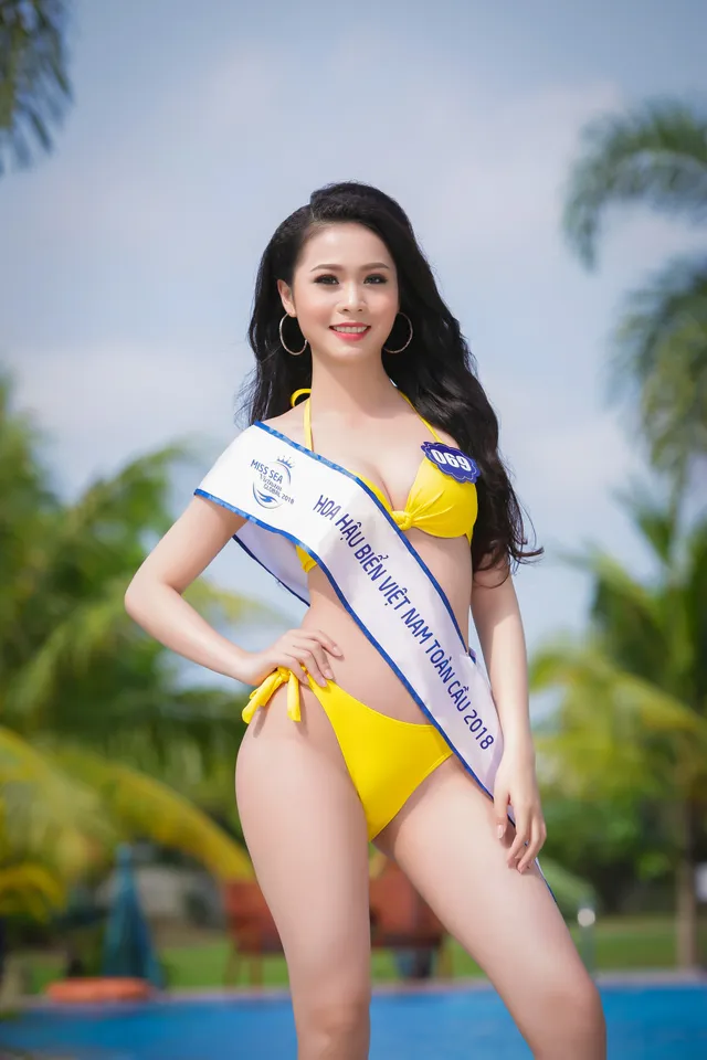 Top 70 Hoa hậu Biển Việt Nam toàn cầu 2018 tự tin khoe dáng trong trang phục bikini - Ảnh 5.