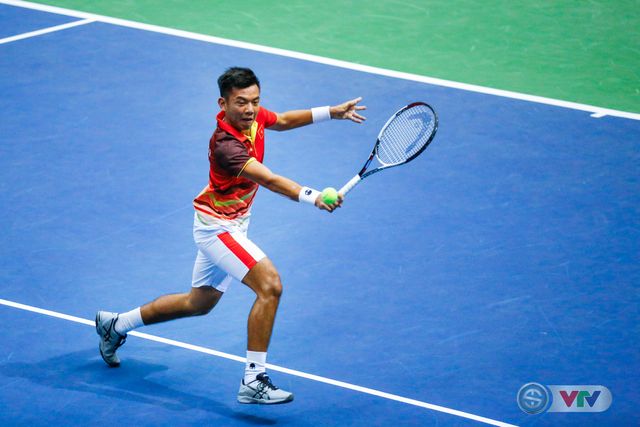 Davis Cup 2018: ĐT Việt Nam giành chiến thắng ngày ra quân - Ảnh 2.