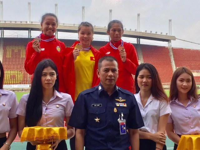 Đoàn Việt Nam giành ngôi nhì toàn đoàn tại giải Điền kinh trẻ Đông Nam Á 2018 - Ảnh 1. Đoàn Việt Nam giành ngôi nhì toàn đoàn tại giải Điền kinh trẻ Đông Nam Á 2018 - Ảnh 1.