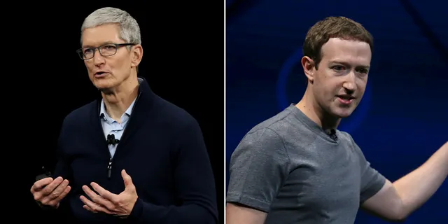 Khẩu chiến tại thung lũng Silicon: Mark Zuckerberg đáp trả Tim Cook - Ảnh 2. Khẩu chiến tại thung lũng Silicon: Mark Zuckerberg đáp trả Tim Cook - Ảnh 2.