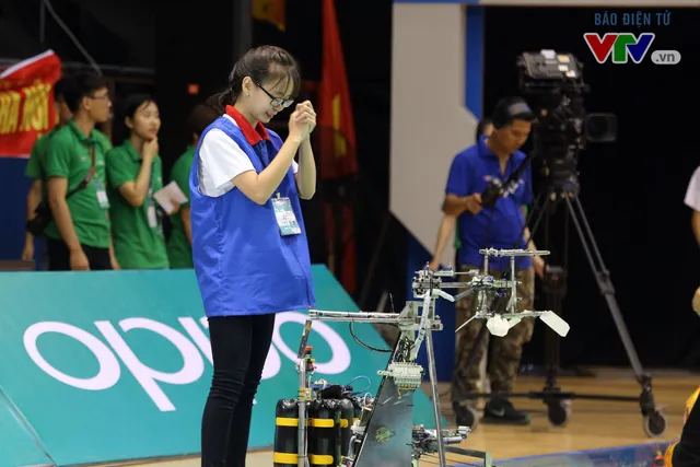 Những bóng hồng tại Robocon Việt Nam 2018 - Ảnh 6.