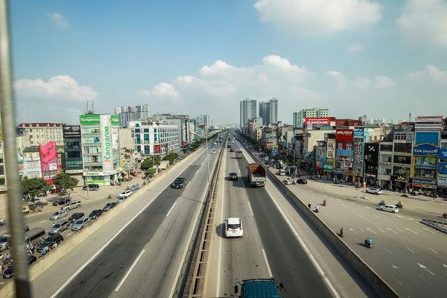 Hình ảnh chạy thử tàu trên tuyến đường sắt trên cao Cát Linh - Hà Đông  - Ảnh 10.