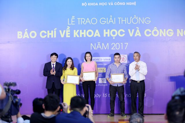Giải thưởng Báo chí về Khoa học và Công nghệ 2017: VTV giành 1 giải Nhất, 1 giải Nhì - Ảnh 3.