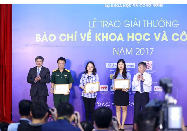 Giải thưởng Báo chí về Khoa học và Công nghệ 2017: VTV giành 1 giải Nhất, 1 giải Nhì - Ảnh 4.