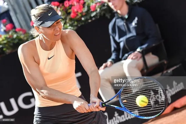 Rome mở rộng 2018: Sharapova thắng nhọc trận ra quân - Ảnh 2.