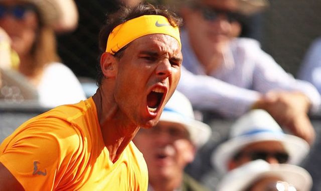 Rome mở rộng 2018: Nadal, Djokovic thẳng tiến, Dominic Thiem bị loại - Ảnh 1.