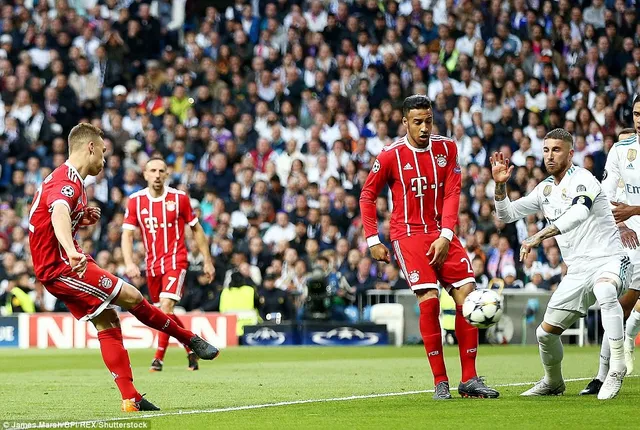 ẢNH: Vượt qua Bayern Munich, Real vào chung kết Champions League năm thứ 3 liên tiếp - Ảnh 1.