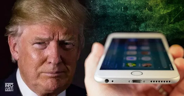 Bí mật gây sốc về cách sử dụng iPhone của Tổng thống Trump - Ảnh 1.