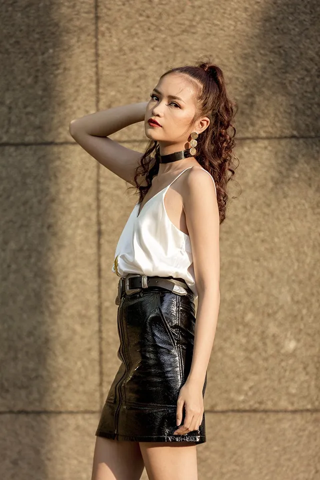 Ngọc Châu Next Top Model cá tính trong bộ ảnh street style - Ảnh 5.