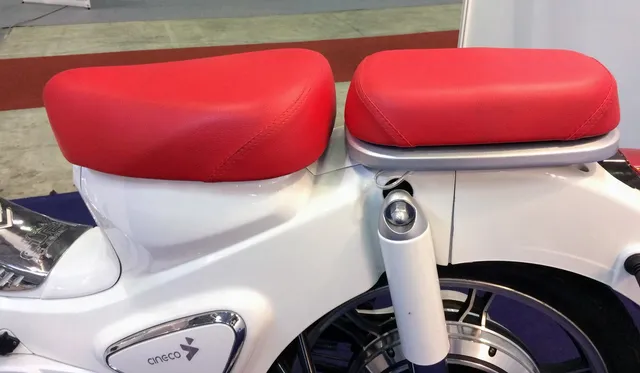 Xe máy điện nhái biểu tượng xấu lạ Honda EV-Cub xuất hiện tại Việt Nam - Ảnh 4.